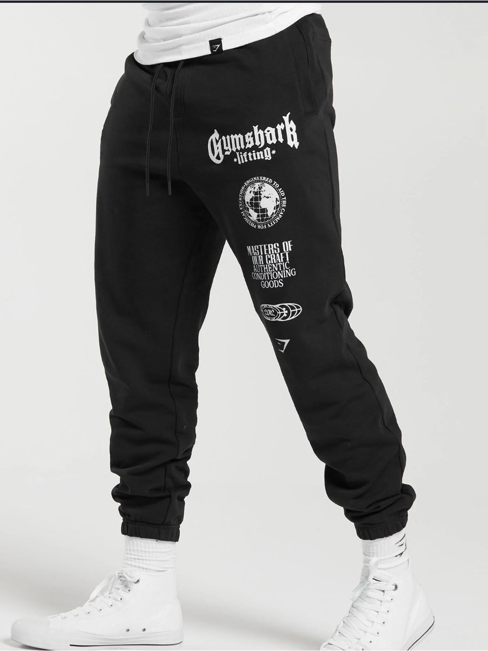 Gymshark XS Masters of Our Craft Lifting Joggers Black
